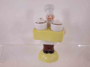 Germany chef salt and pepper shakers