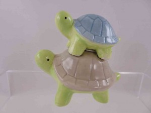 Ganz stacking animals salt and pepper shaker series - turtles